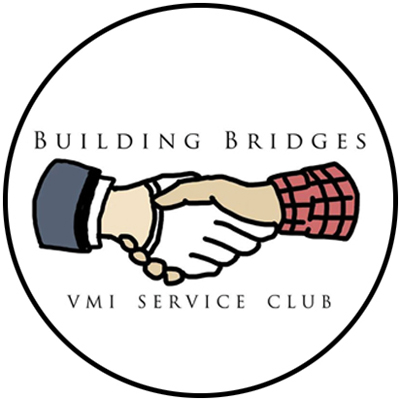 Building Bridges Club logo circle showing two hands in handshake