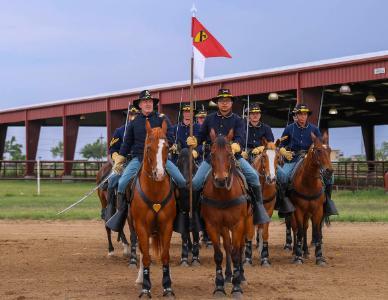 VMI alumnus part of the cavalry in the US Army